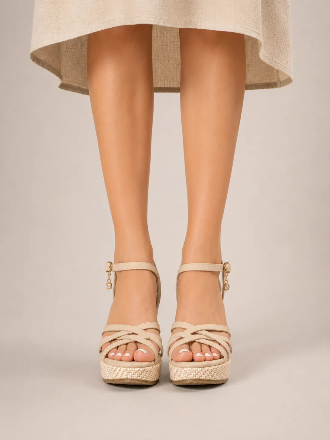 Ankle Strap Wedge Sandals