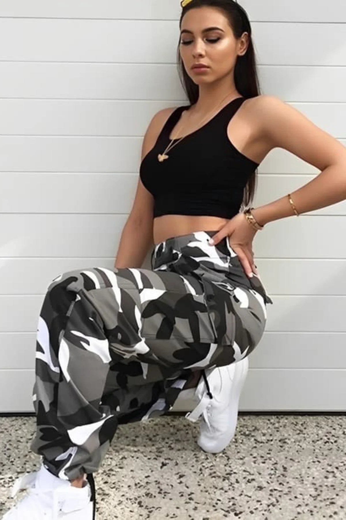 Women's Camo Cargo Pants​