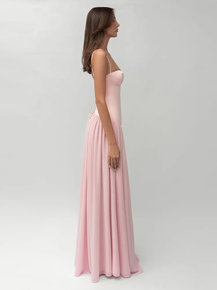 Drop Waist Corset Dress
