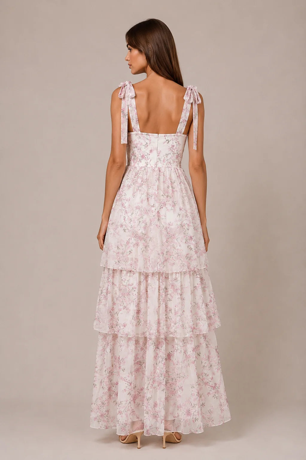 Floral Tiered Maxi Dress