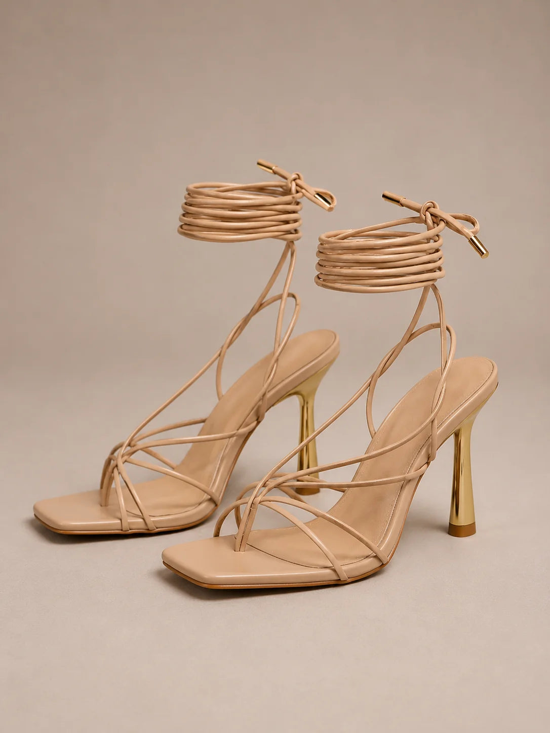 Women Heeled Gladiator Sandals