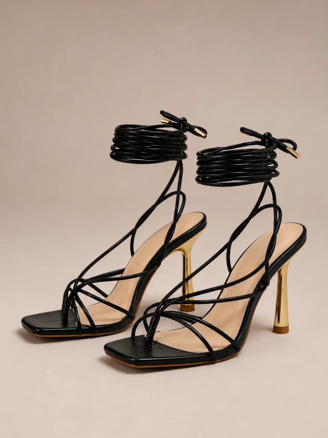 Women Heeled Gladiator Sandals