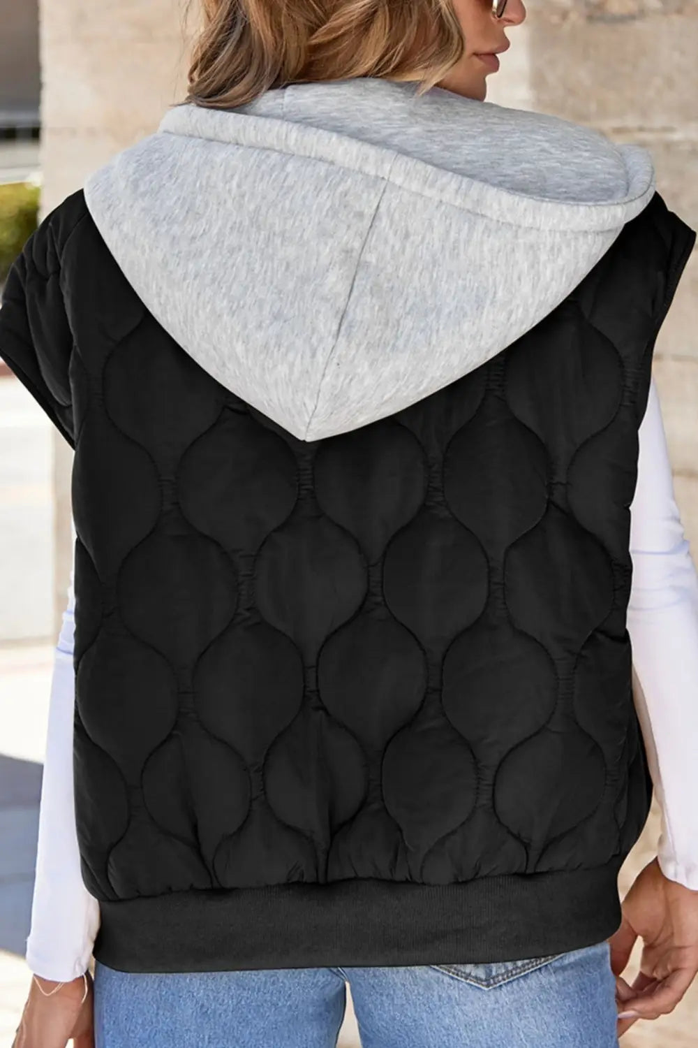 Women's Vest With Hood​