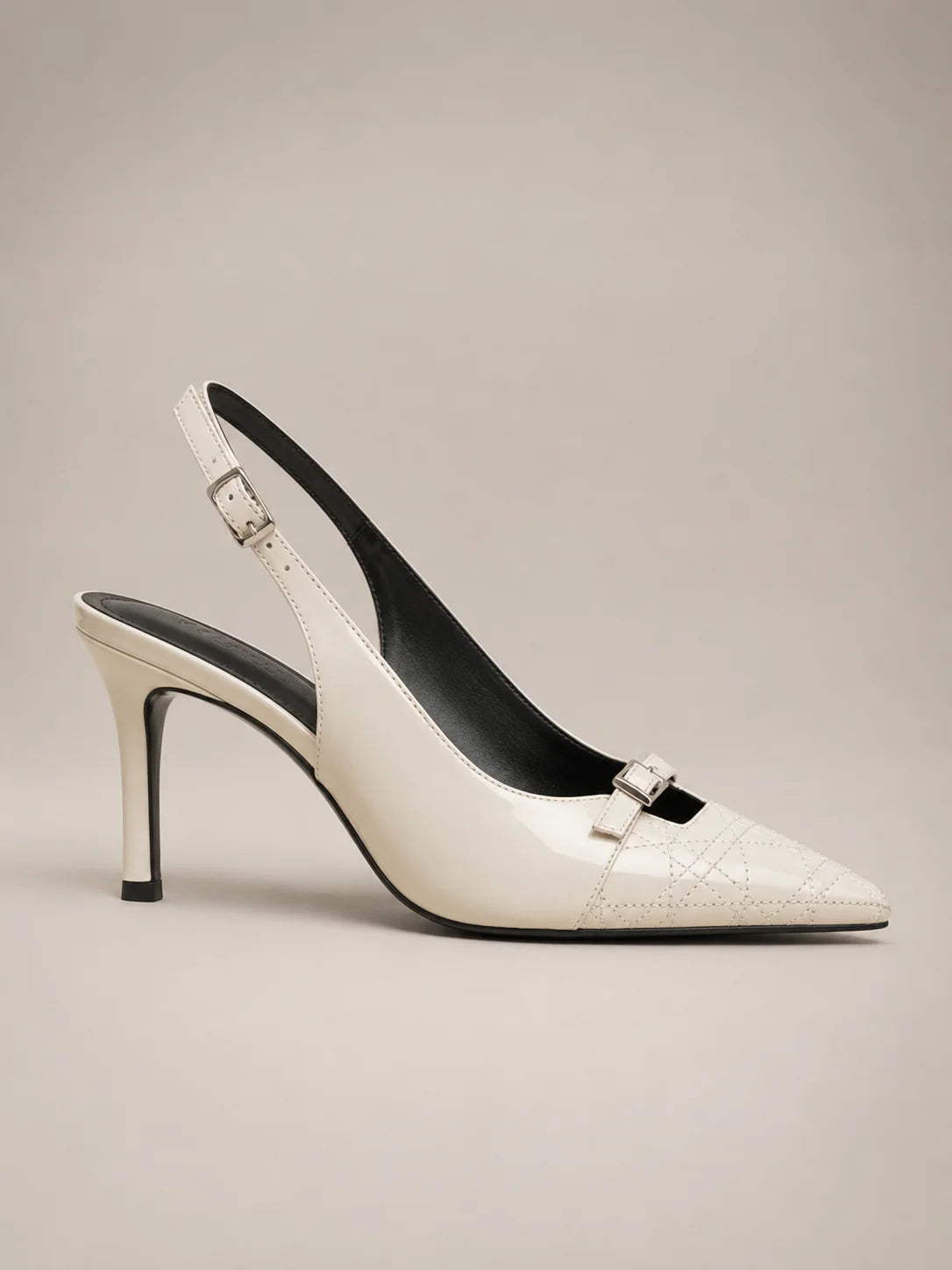 Pointed Toe Slingback Heels
