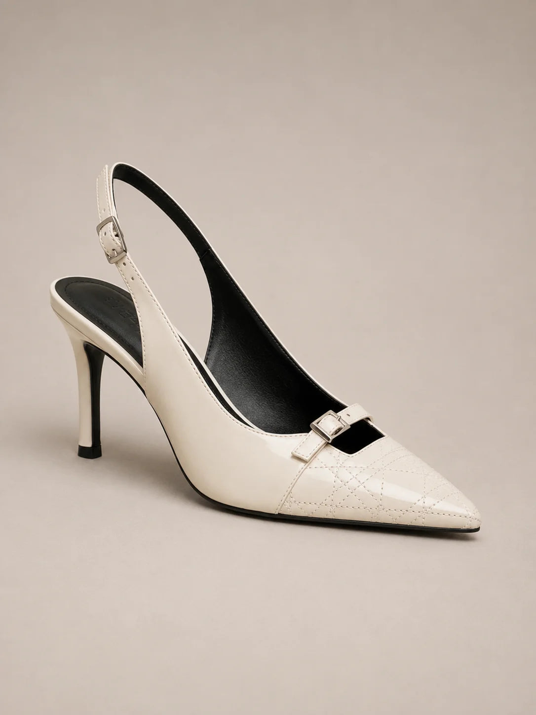 Pointed Toe Slingback Heels