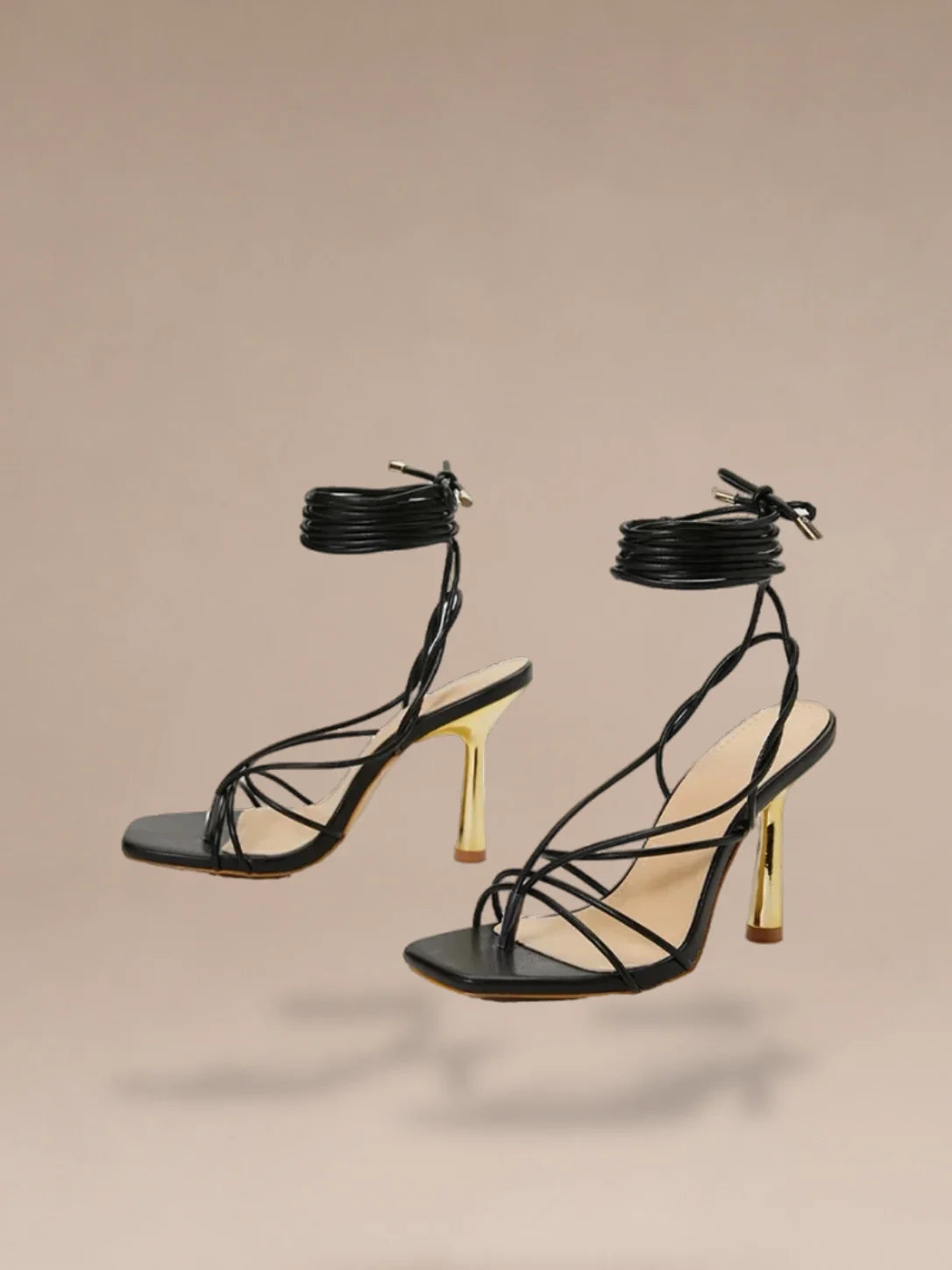 Women Heeled Gladiator Sandals