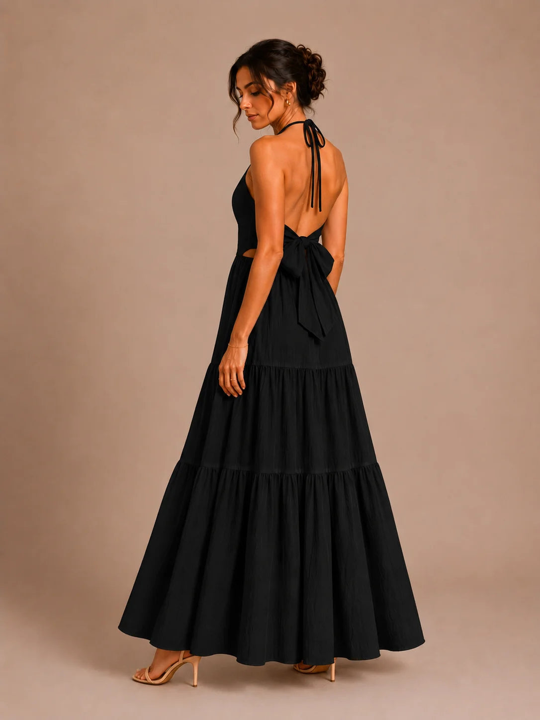 Summer Backless Maxi Dress
