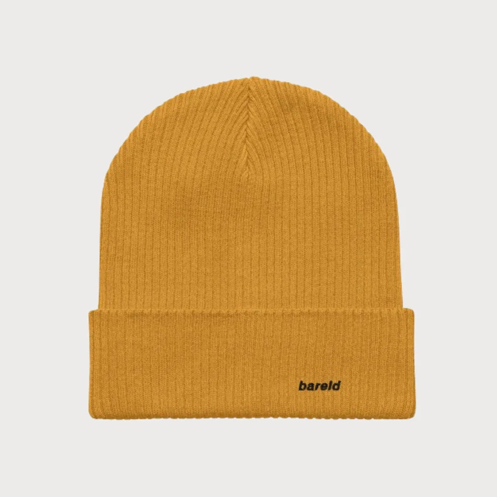 Organic cotton beanie Mustard Yellow