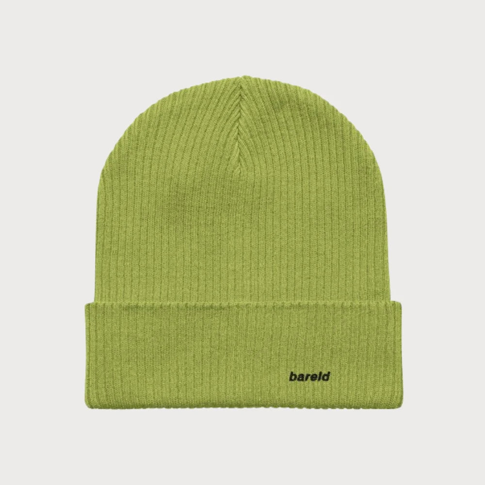 Organic cotton beanie Leaf Green