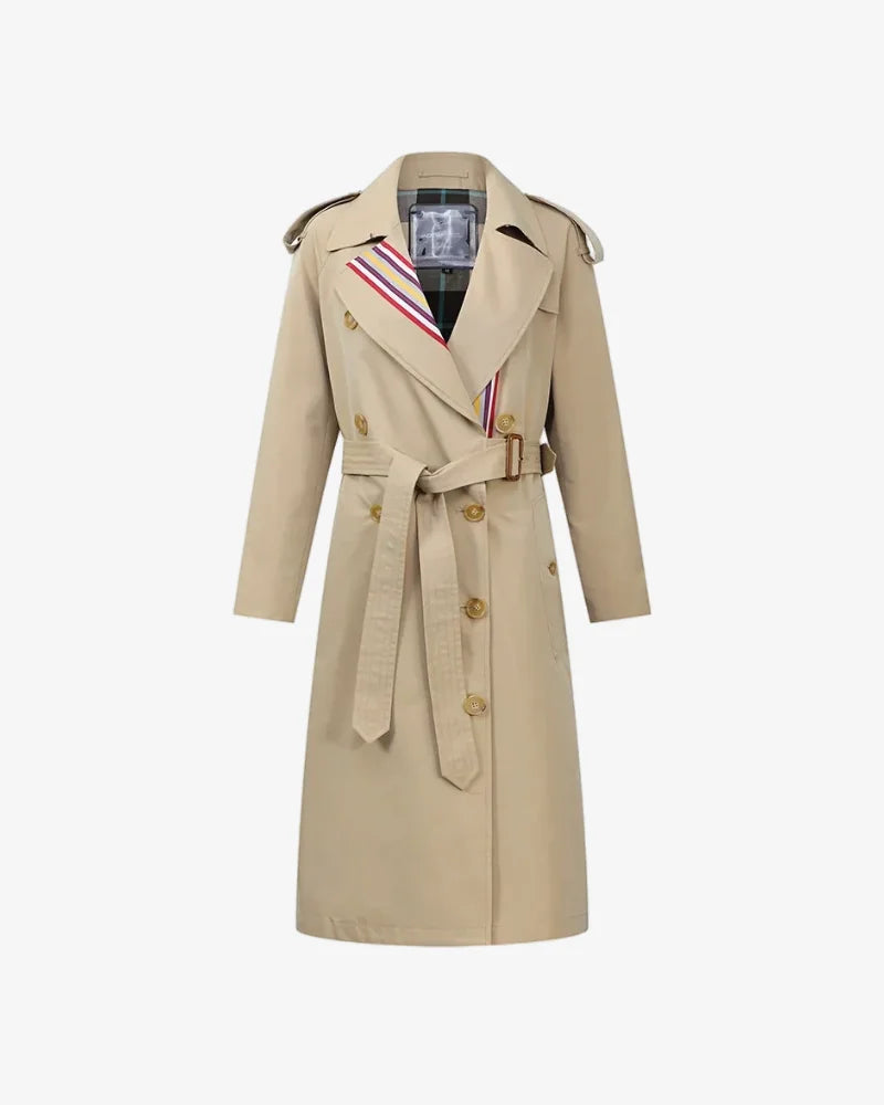 Women's Double Breasted Trench Coat​
