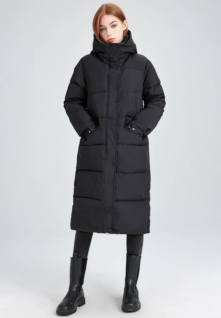 Womens Longline Padded Coat