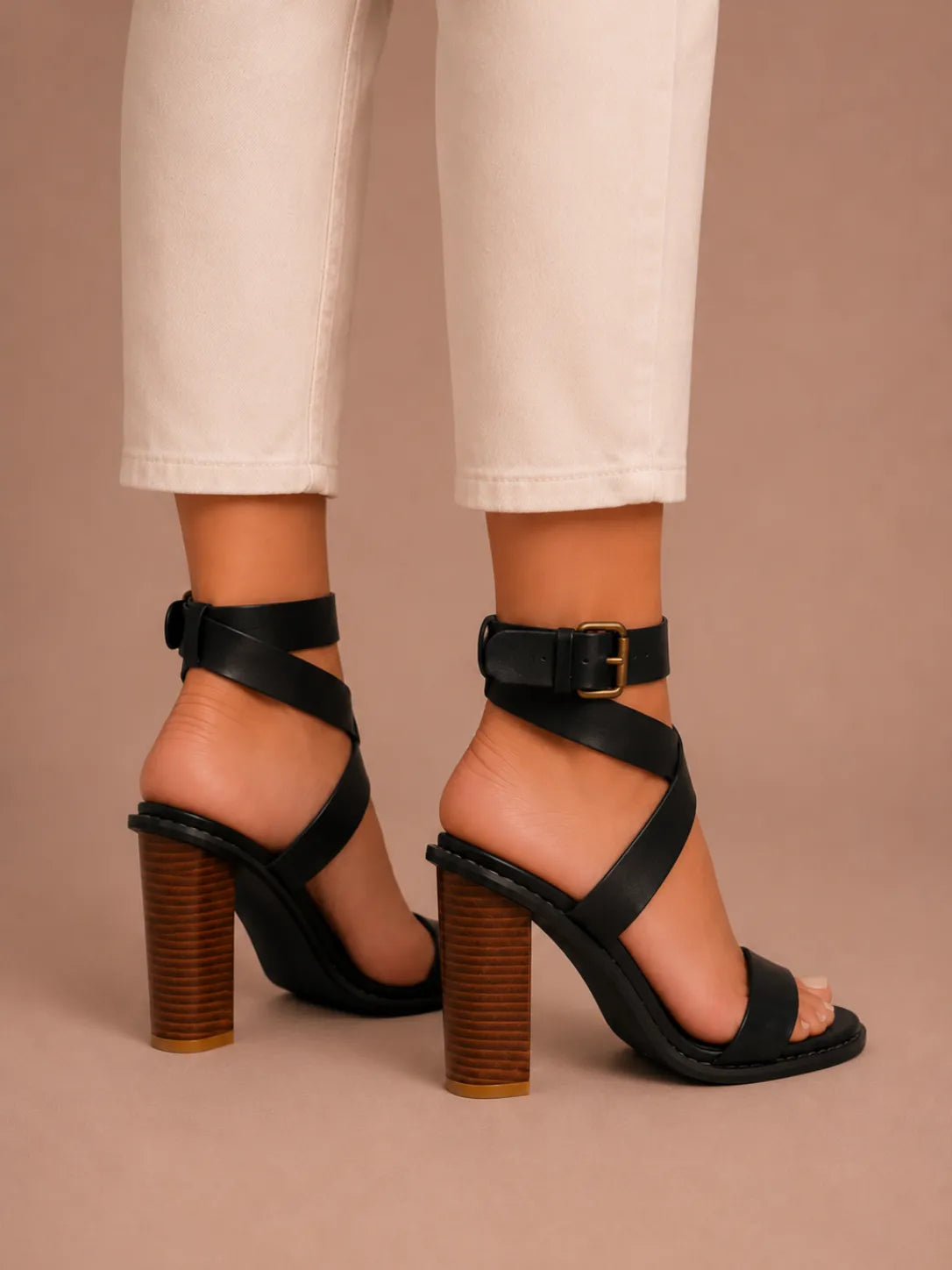 Wrap Around Ankle Sandals