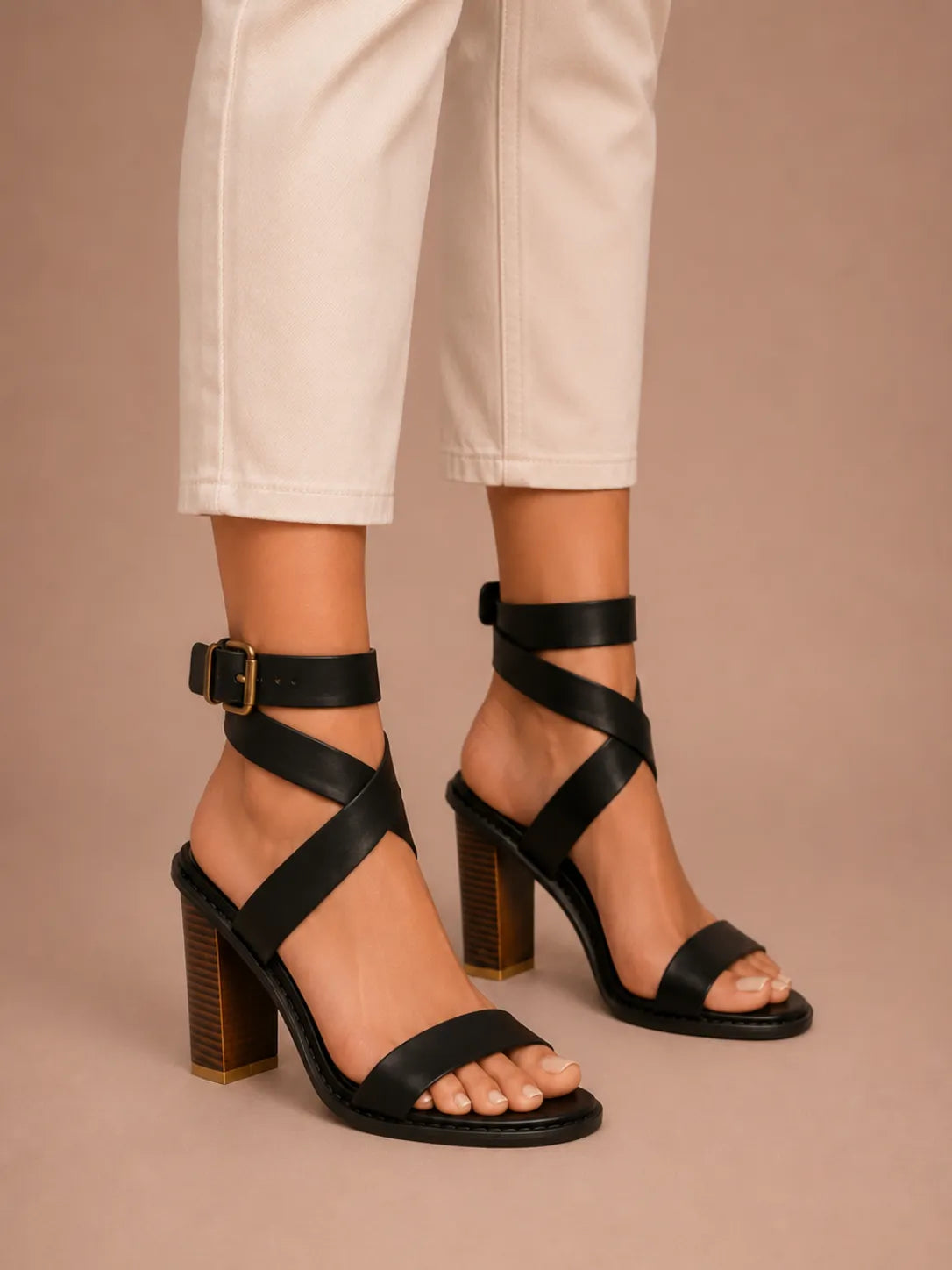 Wrap Around Ankle Sandals