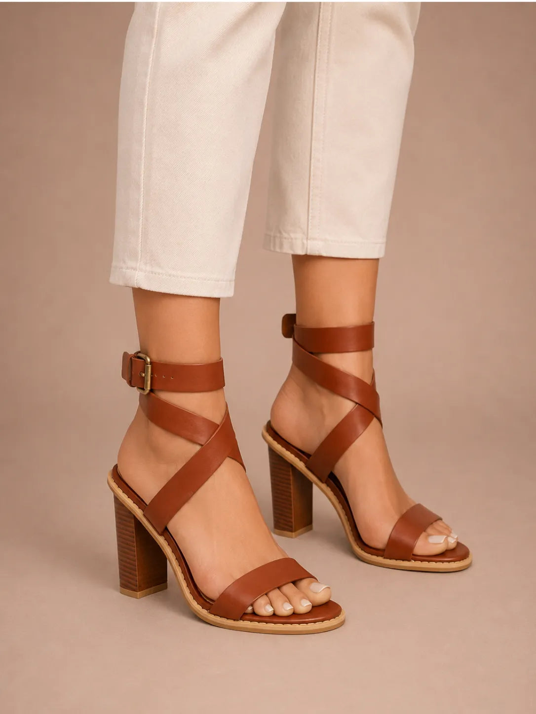 Wrap Around Ankle Sandals
