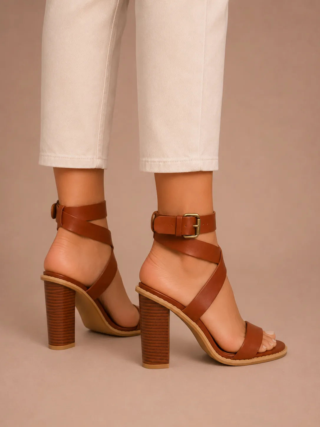 Wrap Around Ankle Sandals