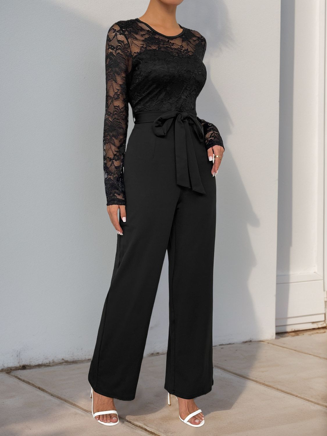black jumpsuit formal