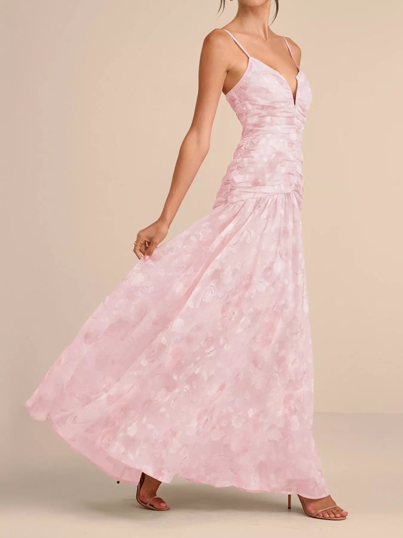 Ruched Maxi Dress