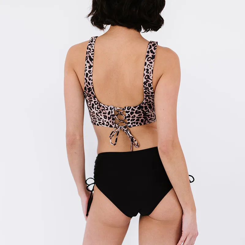 Animal Print Bikini Set
