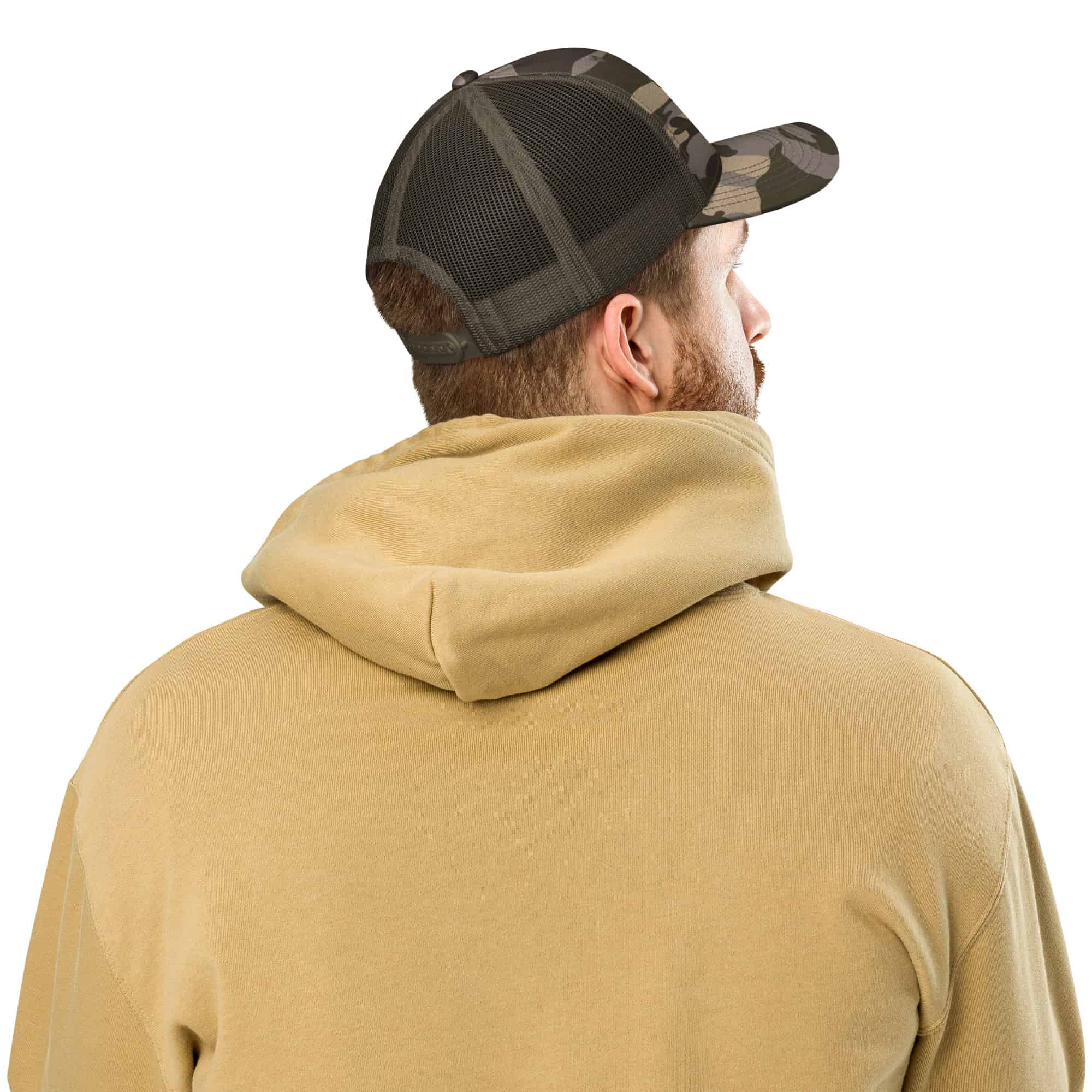 Mens Camo Trucker Hat​