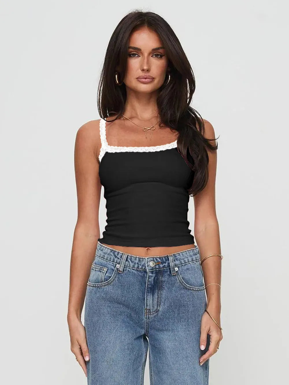 Cropped Cami Tank Top​