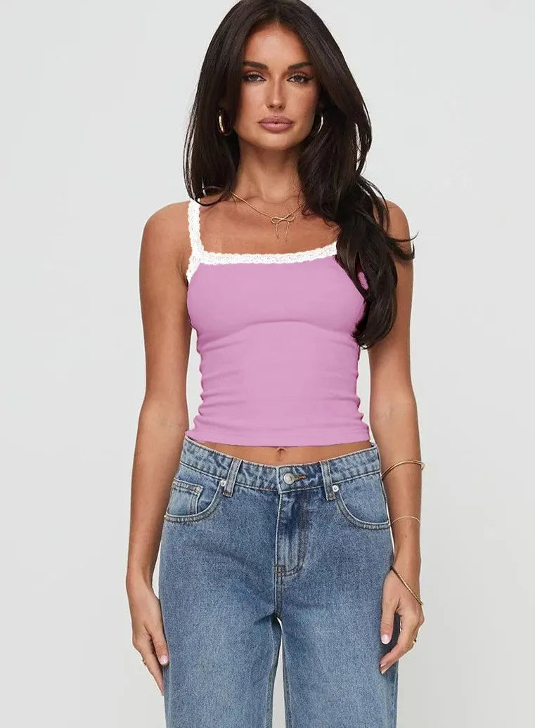 Cropped Cami Tank Top​