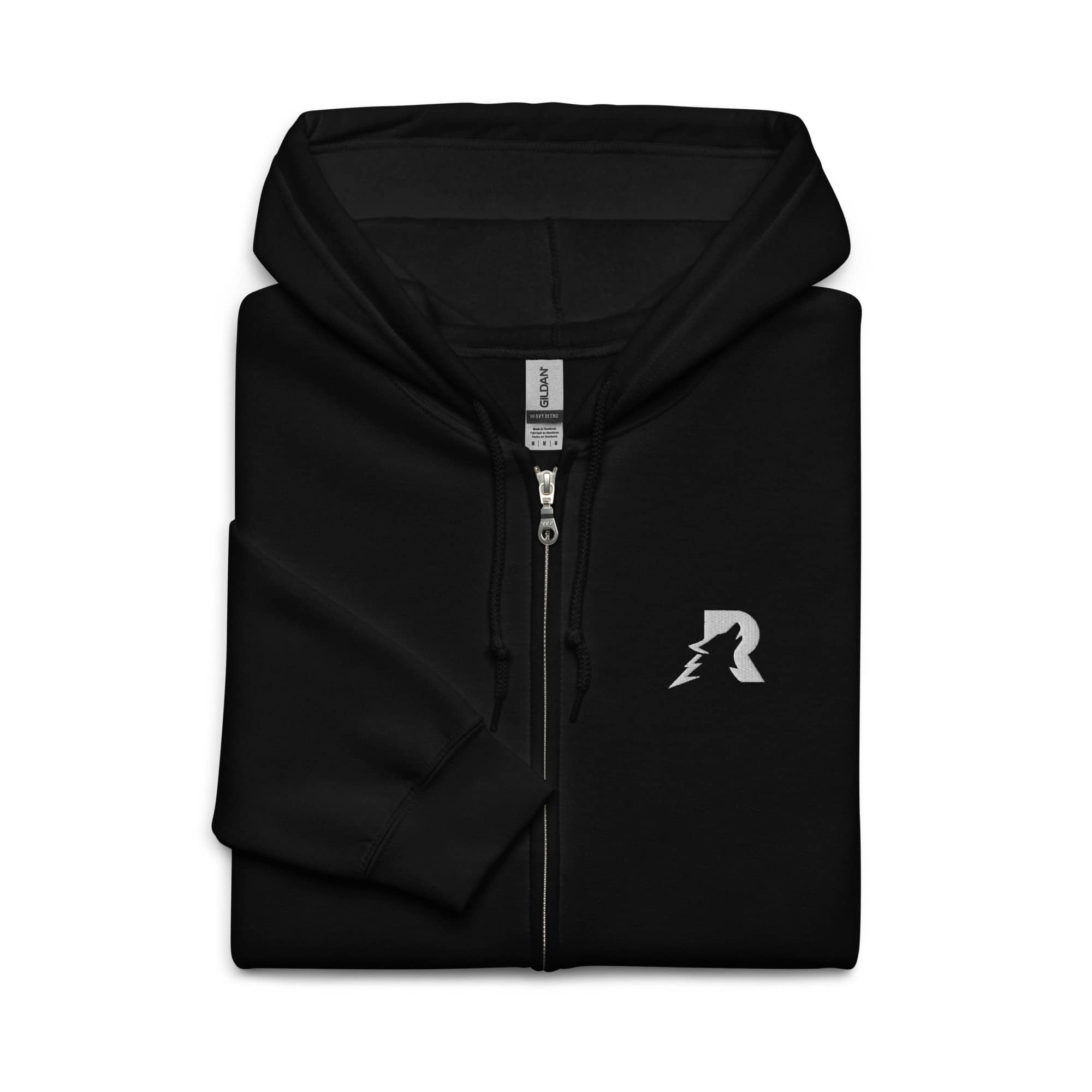 Men's Black Zip Up Hoodie​