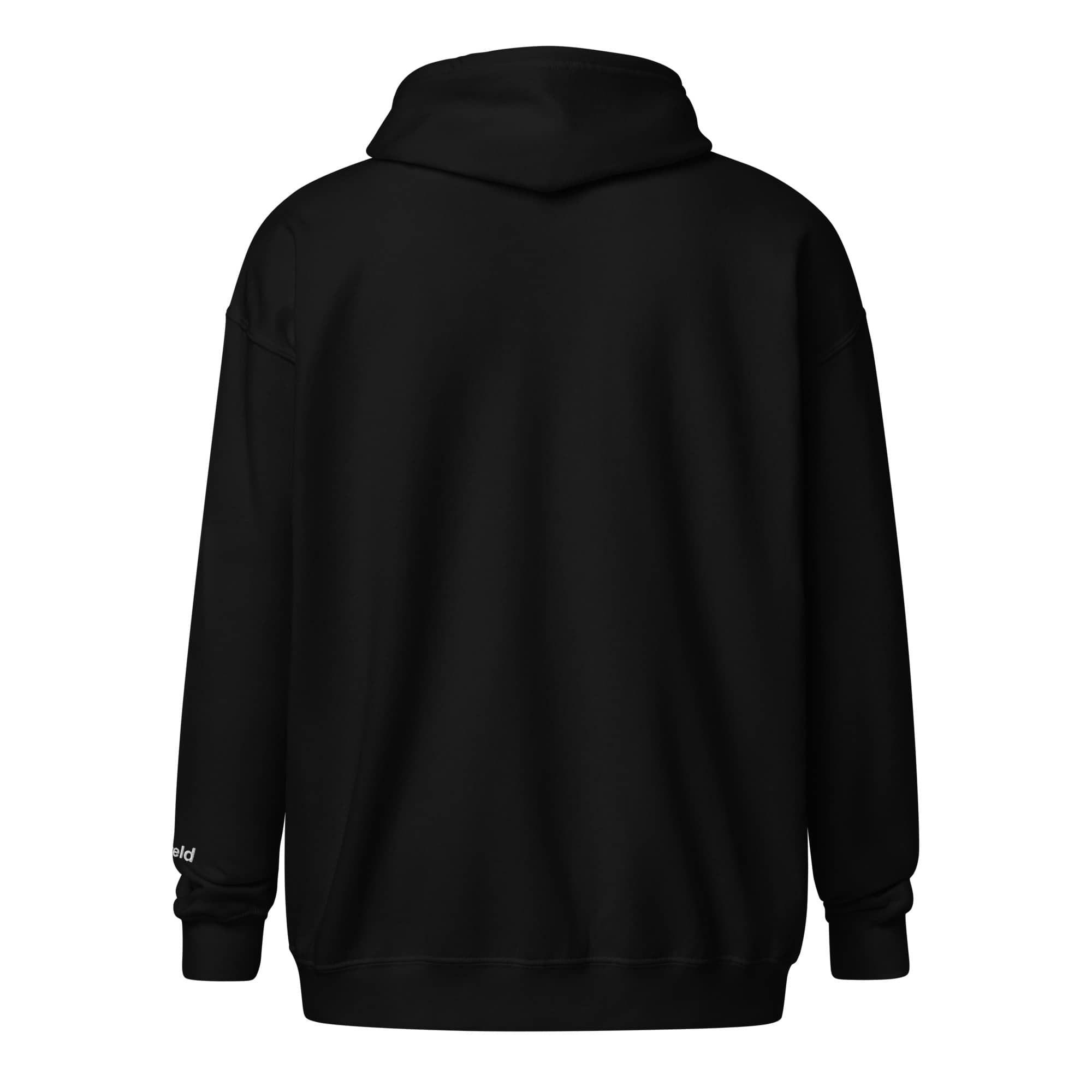 Men's Black Zip Up Hoodie​