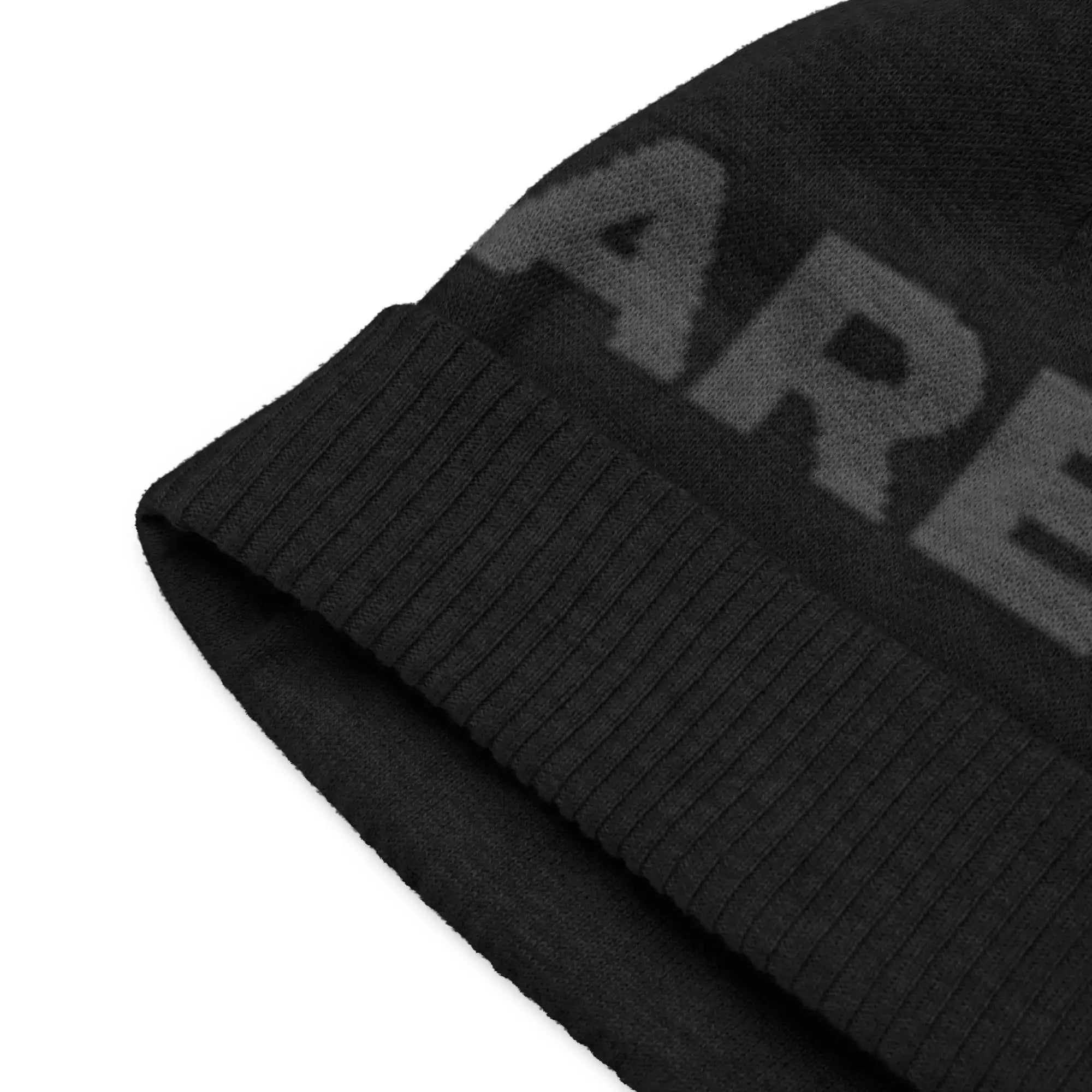 Black Knit Beanie Womens​