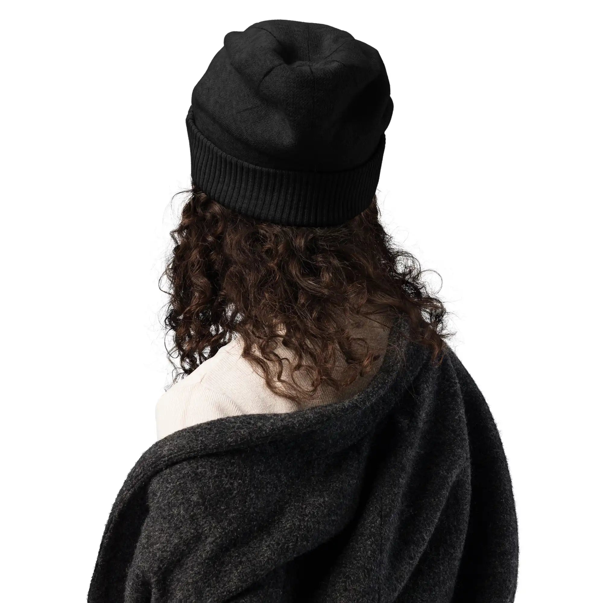 Black Knit Beanie Womens​