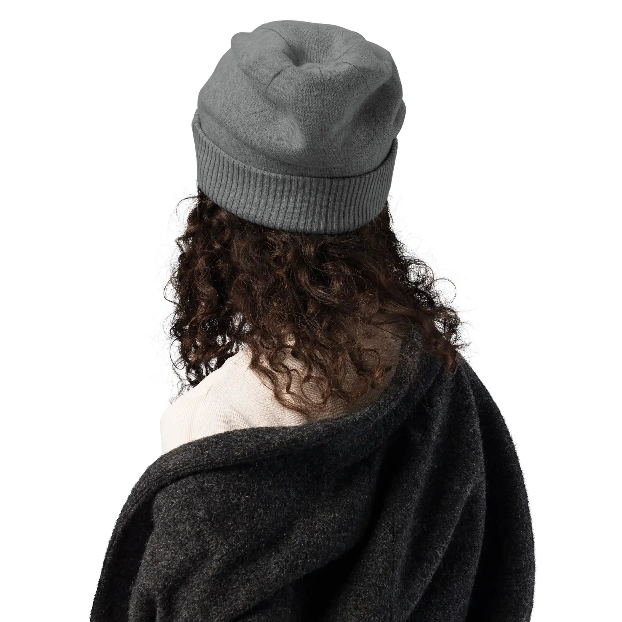 Gray Knit Beanie Womens​