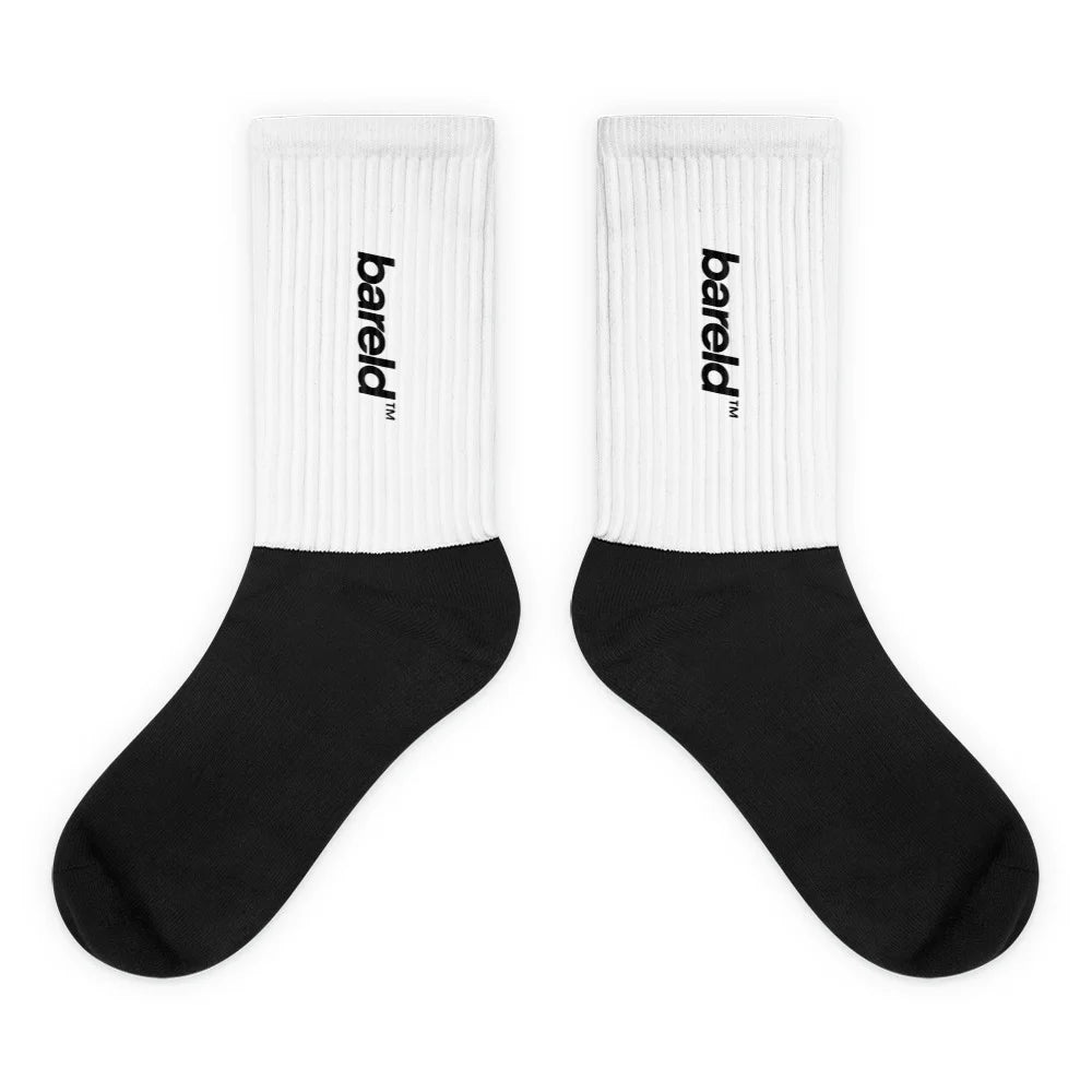 Black Foot Crew Socks For Women
