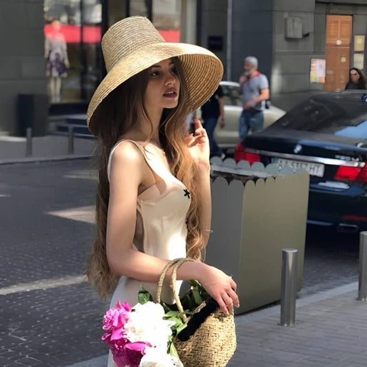 Straw Hat For Beach