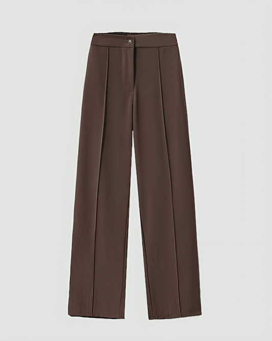 polyester pants Coffee