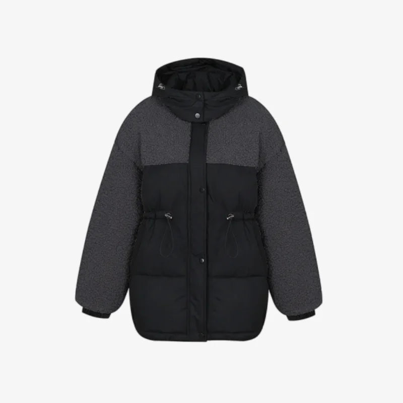 Women's Fleece Sleeves​ Puffer Jacket