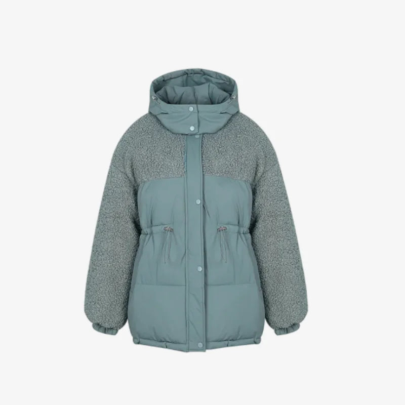 Women's Fleece Sleeves​ Puffer Jacket